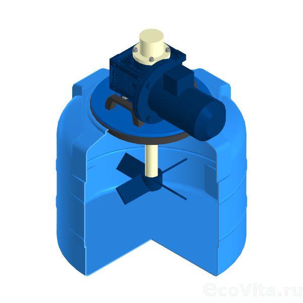 Asterion тихоходный миксер Микс L для Т 100 1.1 кВт